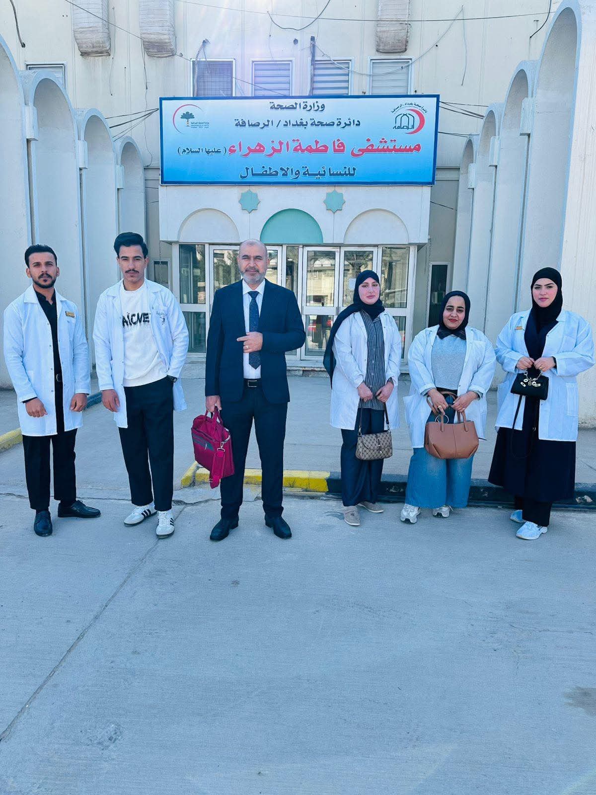 التدريب العملي لطلاب كلية التمريض بجامعة التراث
