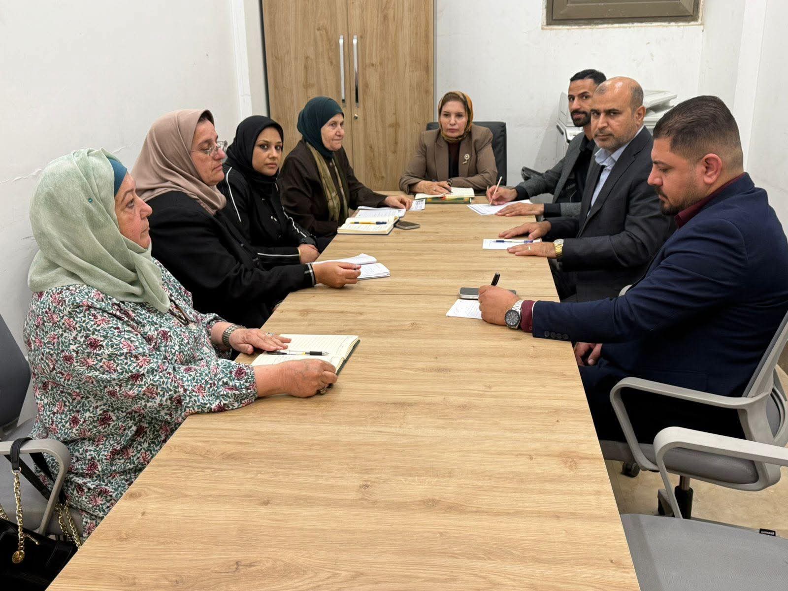 اللجان العلمية في كلية التمريض - جامعة التراث